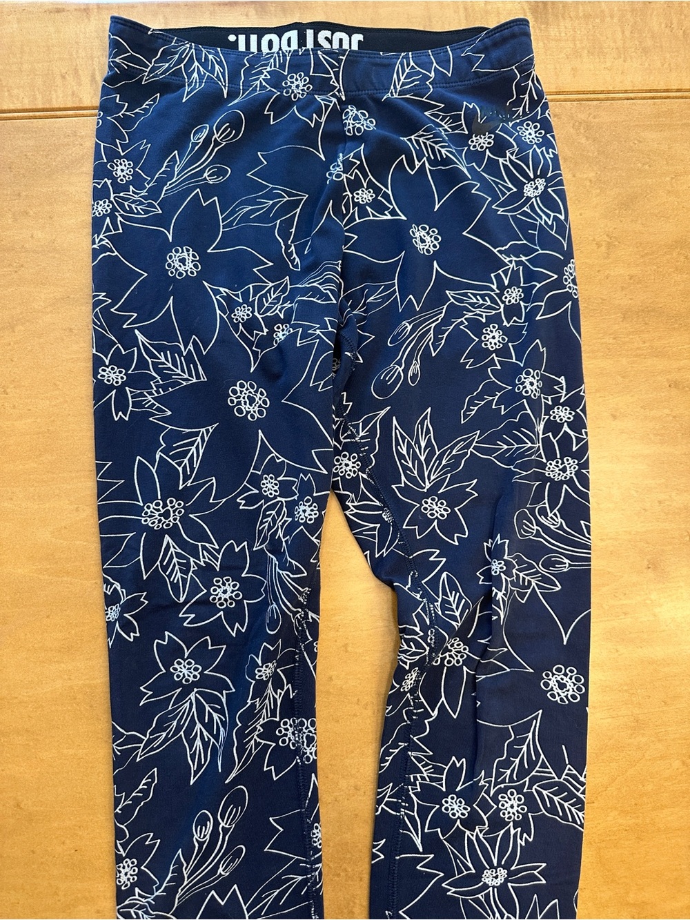 Nike Navy Blue Leggings with White Branding